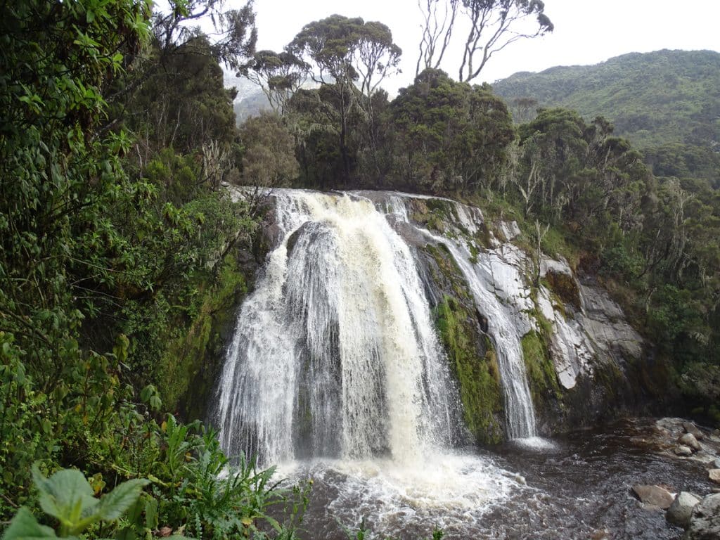 Nyamwamba Falls Rwenzori mountain hike